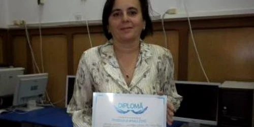 Luminiţa Rîpeanu a primit diploma “Profesorul Anului”