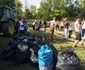 Cheile Dobrogei - cum au curăţat constănţenii zona de grătare - acţiune ecologizare făcută de voluntari Foto Arhivă personală