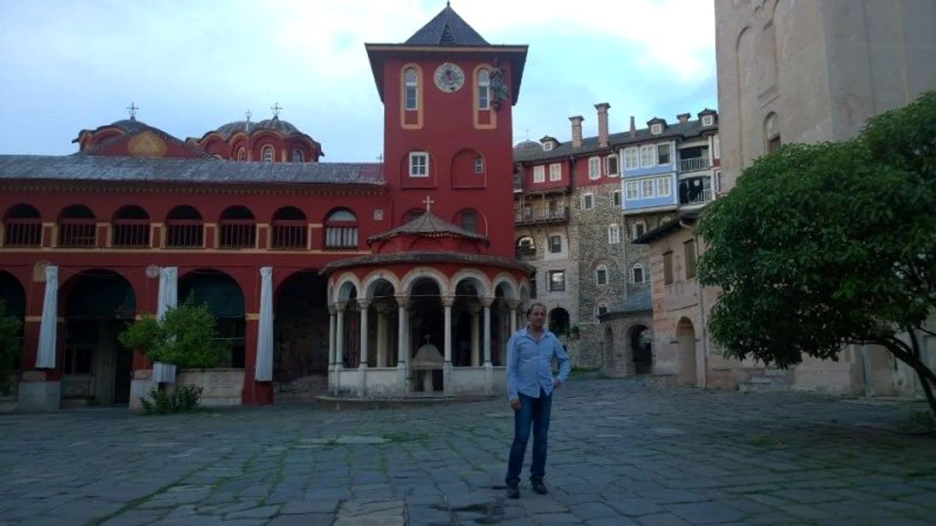 Cristi de la Haiducii, pentru prima dată la Athos