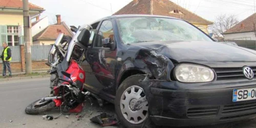 Accident motociclisti Calea Dumbravii