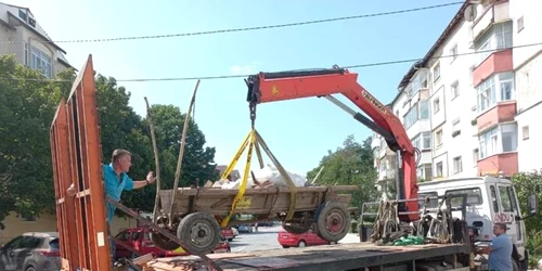 Caruta confiscata Onesti FOTO Politia Locala Onesti  jpg