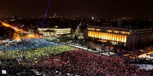 Proteste antiguvernamentale la Bucureşti