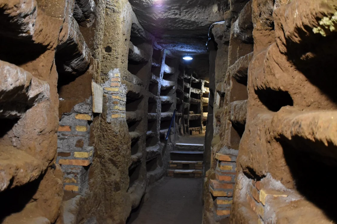 Catacombele Santa Priscila. Sursa foto: catacombepriscilla.com