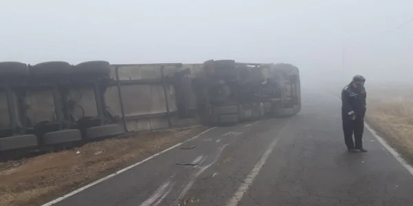 Accident rutier in judetul Tulcea FOTO IPJ Tulcea