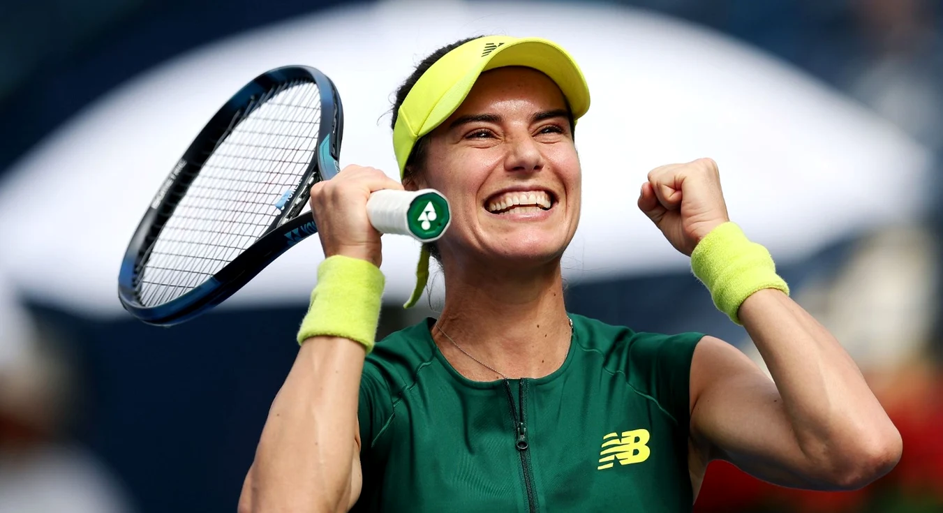 Sorana Cîrstea are motive să fie fericită. Foto Getty images