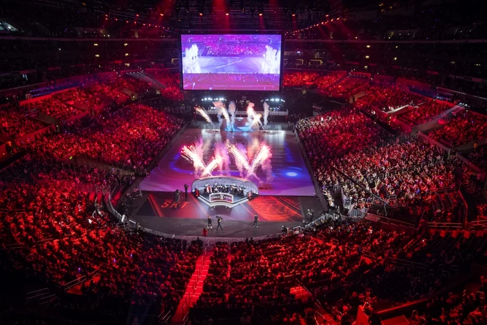 Samsung Galaxy versus SK Telecom T1, în finala mondială disputată în SUA. FOTO Riot Games