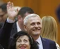 Liviu Dragnea la finalul motiunii de cenzura FOTO Inquam Photos / Octav Ganea