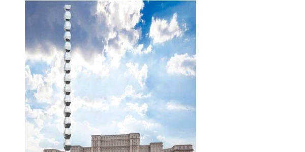 coloana infinitului din inox