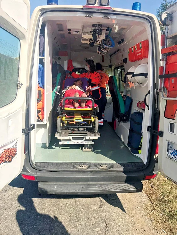 Medicii i-au făcut primele investigaţii, dar ea avea traumatisme minore