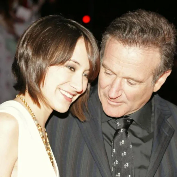 Zelda și tatăl ei, actorul Robin Williams FOTO Getty Images