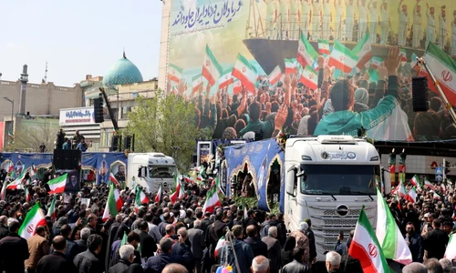 Funeralii pentru șeful securității și comandantul miliței Basij FOTO EPA EFE jpg