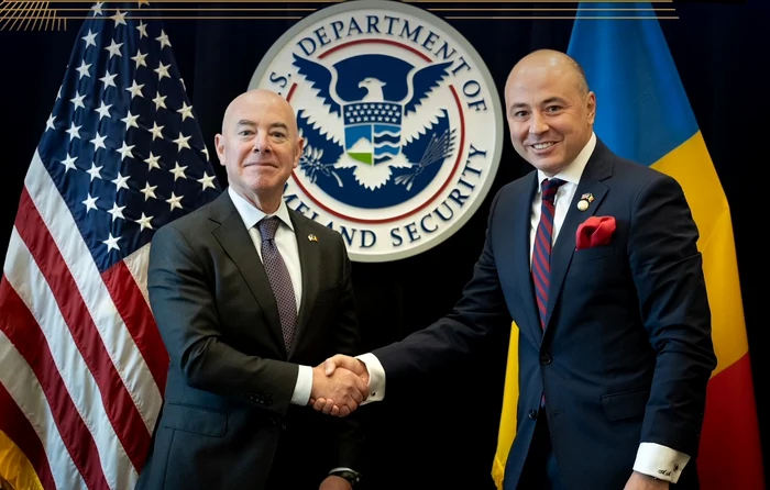 Andrei Muraru se va întâlni cu Alejandro Mayorkas pentru a consemna aderarea României Foto: Facebook