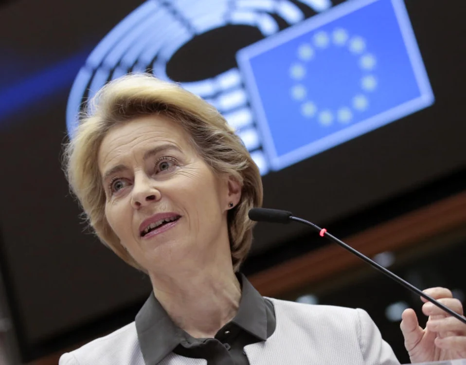 Ursula von der Leyen propunand Pactul Verde FOTO EPA-EFE