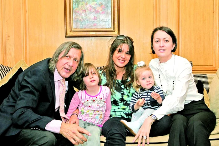 Ilie Năstase cu familia