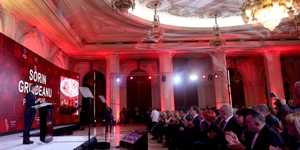 „Momentul adevărului“, eveniment organizat de Partidul Social Democrat, la Palatul Parlamentului, în București. FOTO Inquam Photos / Octav Ganea