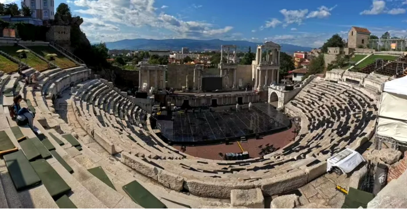 Plovdiv are un amfiteatru roman Foto: Getty images
