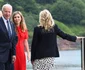 Cum sunt îmbrăcate soţiile liderilor care participă la summit-ul G7 Jill Biden Carrie Johnson FOTO Getty Images