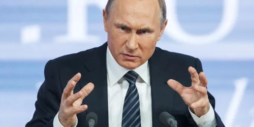 Vladimir Putin la intalnirea anuala cu presa FOTO AP