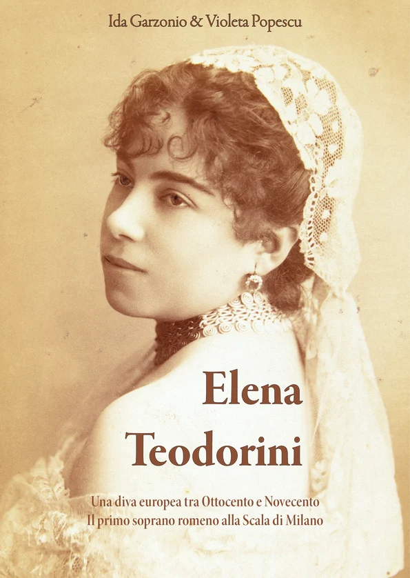 Coperta carte Elena Teodorini (© Centro Culturale Italo-Romeno di Milano)