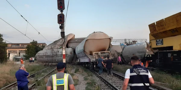 accident feroviar magistrala bucureşti-constanţa