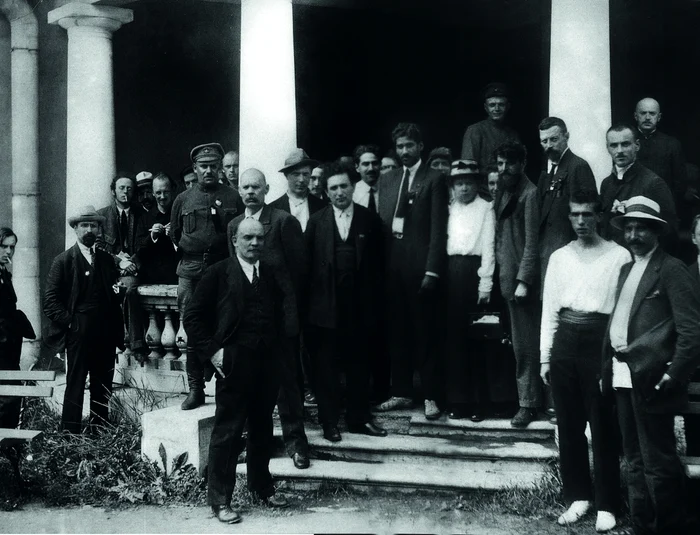 Vladimir Ilici Lenin la al II-lea Congres al Cominternului