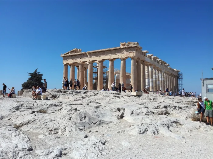 Partenon din Acropole - Atena, Grecia.  Foto: Daciana Stoica