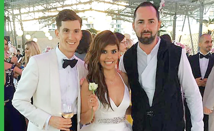Andreea Popescu s-a măritat sâmbătă cu Rareș Cojoc