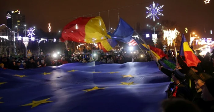 Protest in piaţa Victoriei 3 decembrie 2017 FOTO Inquam Photos / Octav Ganea