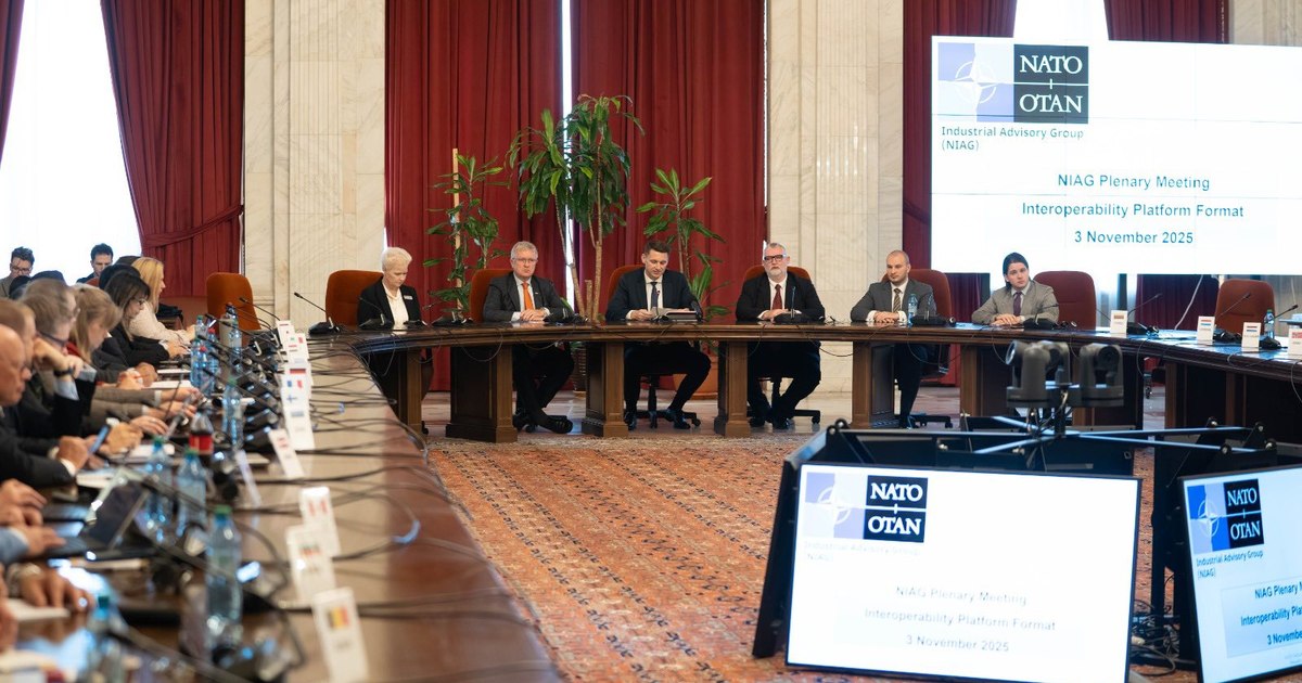 Mircea Abrudean, la reuniunea plenară a Grupului Consultativ Industrial al NATO: „România este puternică prin ea însăși”