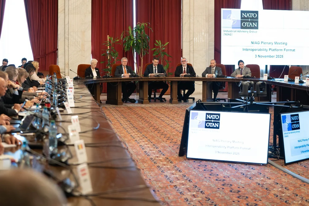 Mircea Abrudean, la reuniunea plenară a Grupului Consultativ Industrial al NATO: „România este puternică prin ea însăși”