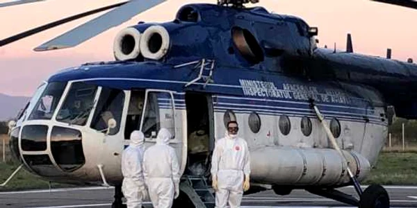 elicopter MAI transport pacienti covid19