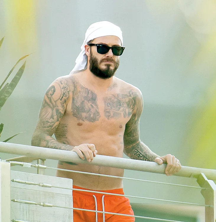 
    David Beckham acum  