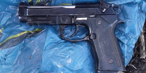 Pistol găsit de DRDP Timişoara