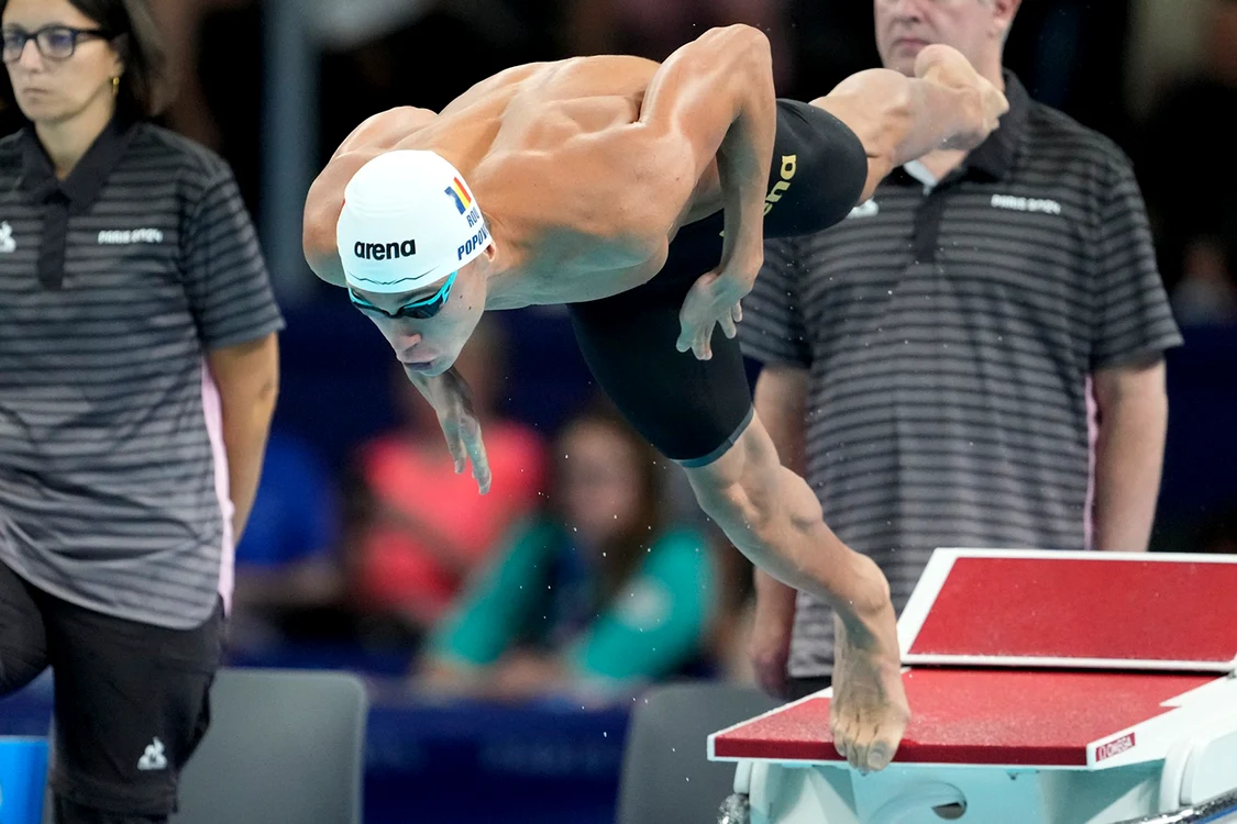 David a fost campion mondial și în proba de 100 m liber. Foto: Profimedia