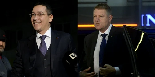 Victor Ponta Klaus Iohannis dezbatere B1TV FOTO Mediafax