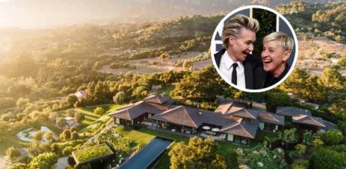Casa din Montecito pe care Moderatoarea Ellen DeGeneres o vinde cu 33 milioane de dolari  FOTO variety.com