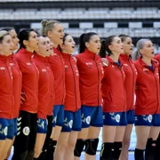 Handbal feminin România - Macedonia de Nord FOTO Mediafax / Eduard Vinatoru