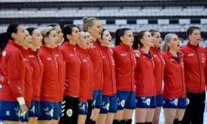 Handbal feminin România - Macedonia de Nord FOTO Mediafax / Eduard Vinatoru