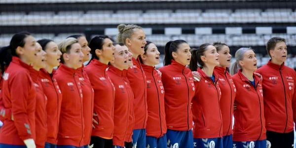 Handbal feminin România - Macedonia de Nord FOTO Mediafax / Eduard Vinatoru