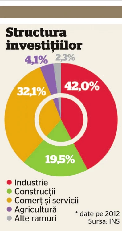 structura investitiilor