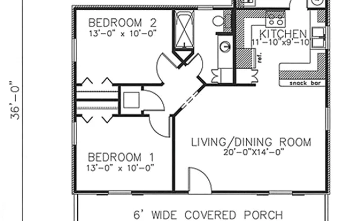 Proiecte de case bungalow 5