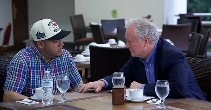 Imaginea postată de senatorul  Chris Van Hollen pe rețelele de socializare FOTO Captură