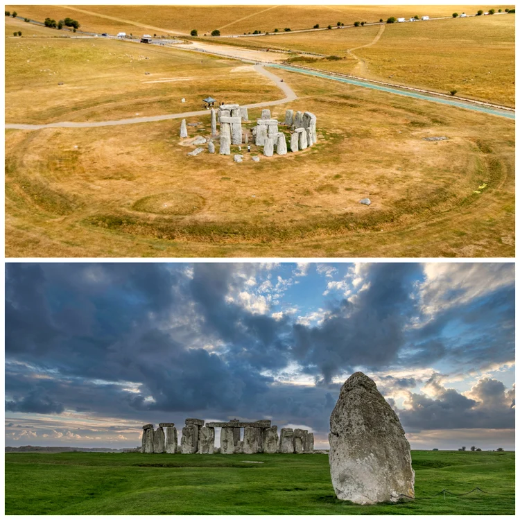 Peisajul din jurul monumentului preistoric Stonehenge s-a schimbat complet (Foto: Profimedia)