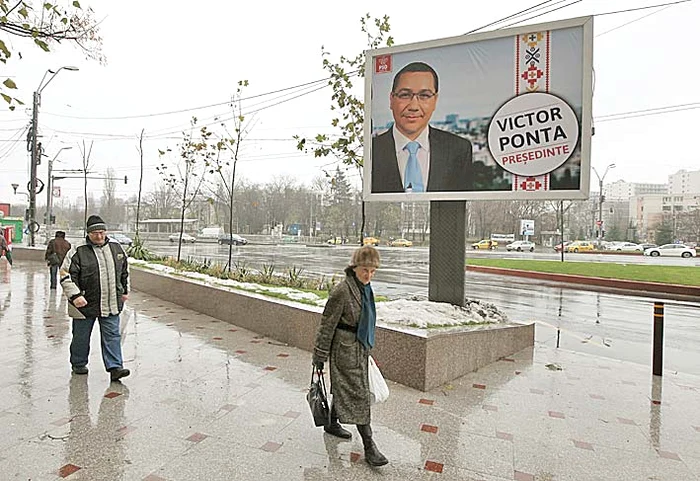 În sectorul 3 sunt  cele mai multe panouri  cu Victor Ponta