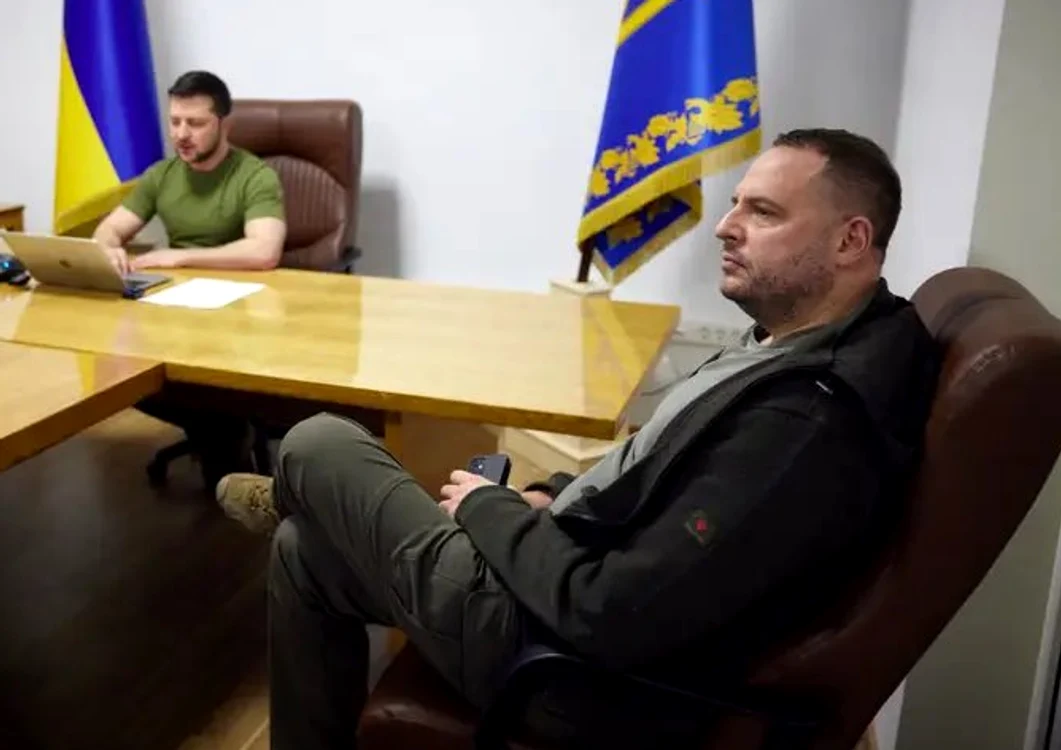  Iermak a fost unul dintre cei mai influenți colaboratori ai lui Zelenski. FOTO:X