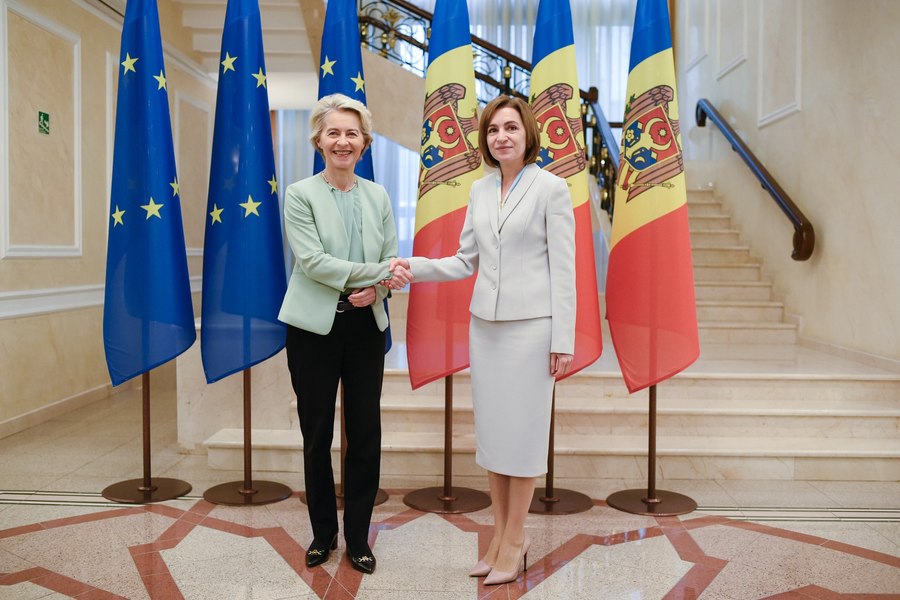 Ursula von der Leyen, în Rep. Moldova: UE oferă asistență financiară de 1,8 miliarde de euro. În ce vor fi investiți banii