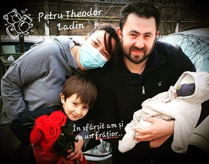 Ecaterina Ladin și soțul Laurențiu au acum doi băieți, Marcu și Petricăfoto: Instagram