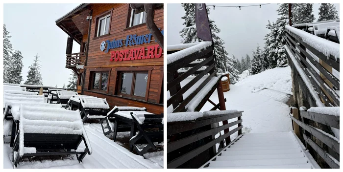Poiana Brașov - Postăvaru FOTO Facebook / Meteoplus