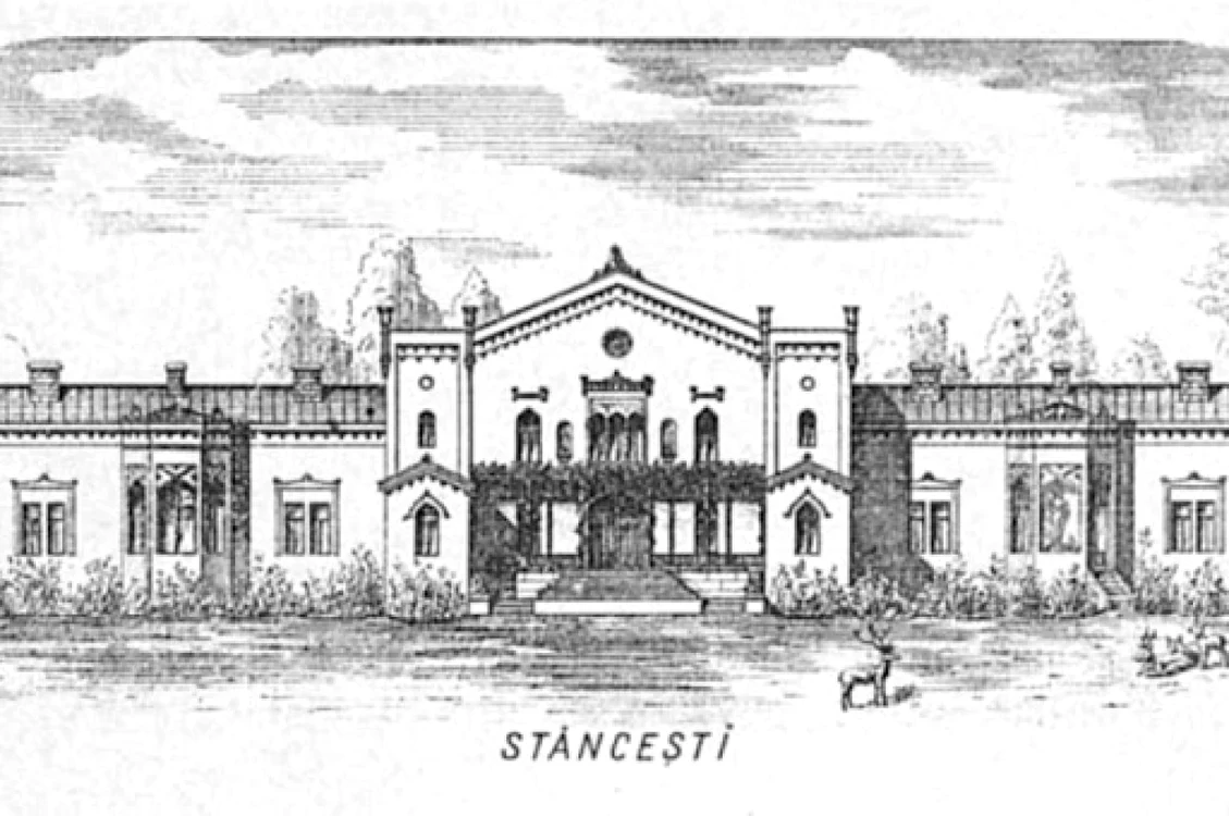 O imagine a Palatului Callimachi de la Stânceşti FOTO monumenteuitate.org.ro