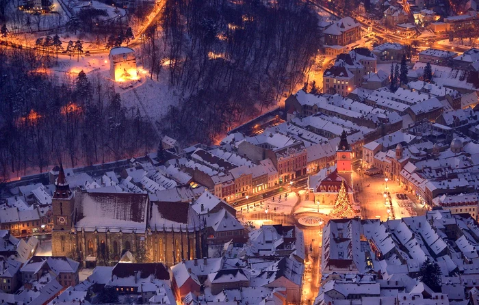 Imagine panoramică a Brașovului